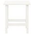 Silla con otomana y mesa jardín Adirondack macizo abeto