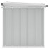 Caja de almacenaje para jardín gris 109x67x65