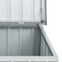 Caja de almacenaje para jardín gris 109x67x65