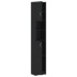 Armario de baño madera de ingeniería negro 32x25,5x190