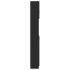 Armario de baño madera de ingeniería negro 32x25,5x190
