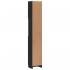 Armario de baño madera de ingeniería negro 32x25,5x190