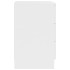 Mesitas de noche 2 uds madera contrachapada blanco 38x35x56