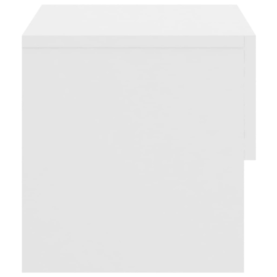 Mesitas de noche de pared 2 unidades