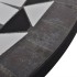 Mesa de bistro terraza mosaico negro y blanco 60