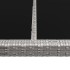 Mesa de comedor de jardín ratán sintético gris 200x150x74