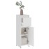 Armario de baño madera contrachapada blanco 30x30x95