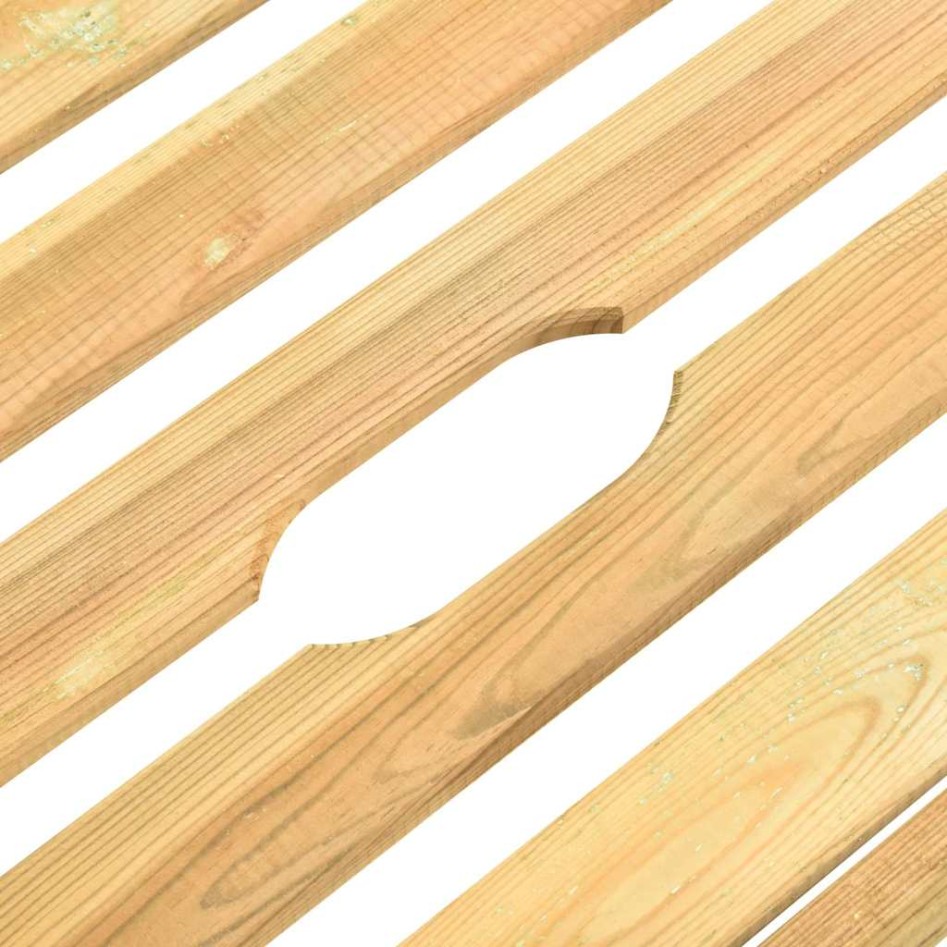 Tumbona de madera de pino