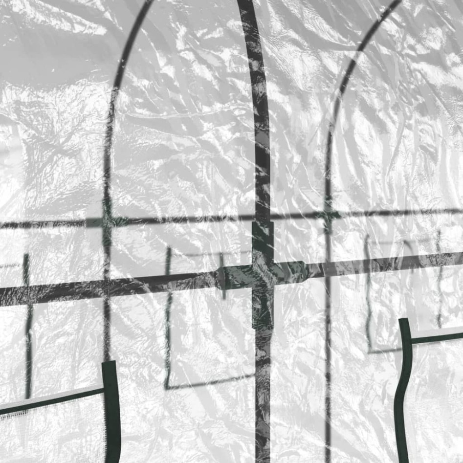 Invernadero PVC acero pintado polvo transparente