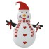 Muñeco de nieve hinchable con LED 250