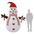 Muñeco de nieve hinchable con LED 250