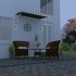 Toldo retráctil con LED gris antracita 250x150