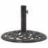 Base de sombrilla de hierro fundido color bronce 12 kg 48