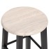 Taburetes de cocina 2 unidades MDF