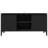 Mueble de TV con patas de metal negro 103,5x35x50