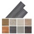 Lamas para suelo autoadhesivas PVC blanco y negro 5,02 m² 2
