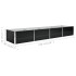Arriate de acero galvanizado gris antracita 320x80x45