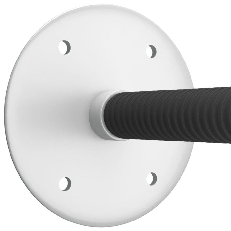 Espejo de tráfico convexo para interior acrílico negro Ø40