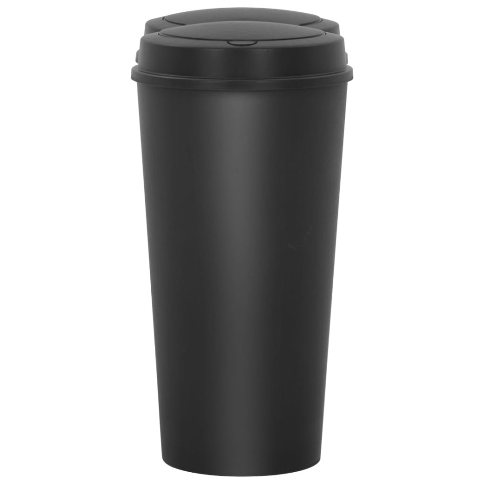 Cubo de basura doble negro 50