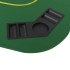 Superficie de póker 8 jugadores plegable en 4 rectangular