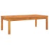 Mesa de centro de madera maciza de acacia 100x50x33