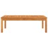 Mesa de centro de madera maciza de acacia 100x50x33