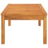 Mesa de centro de madera maciza de acacia 100x50x33