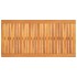 Mesa de centro de madera maciza de acacia 100x50x33