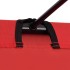 Camas de camping 2 uds tela Oxford y acero rojo 180x60x19