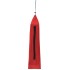 Camas de camping 2 uds tela Oxford y acero rojo 180x60x19