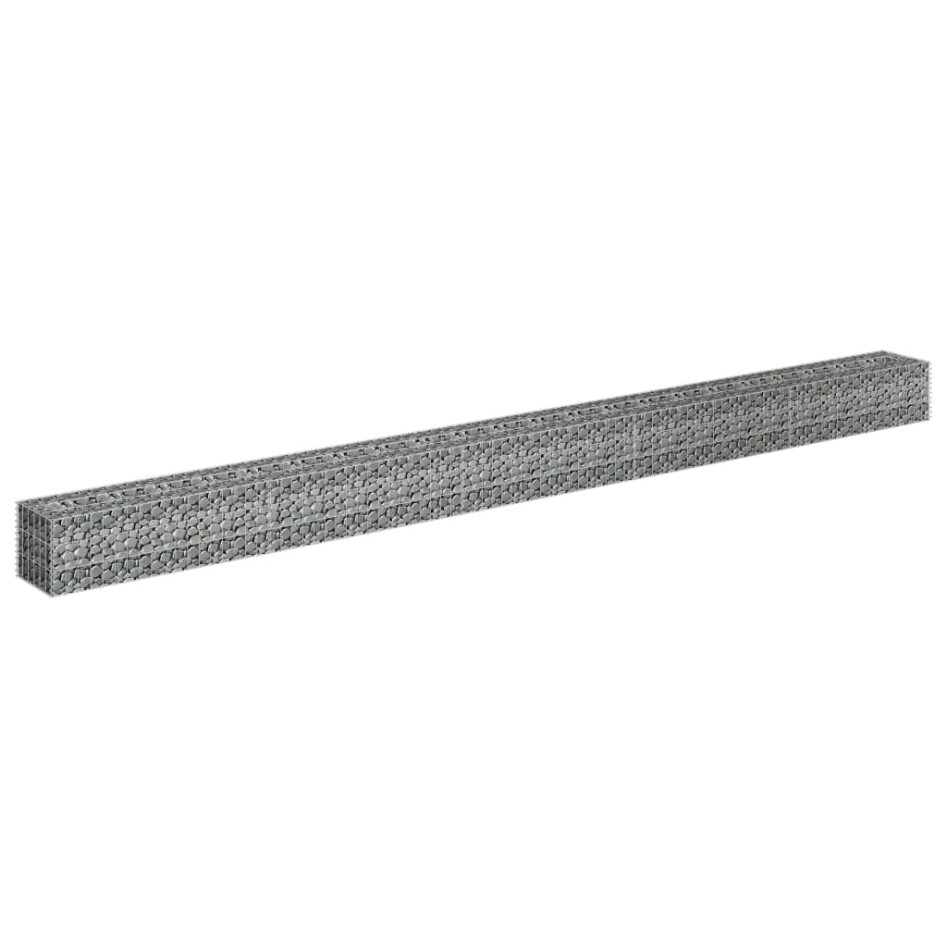 Arriate de gaviones de acero galvanizado 450x30x30