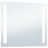 Espejo de pared de baño con LED 80x60