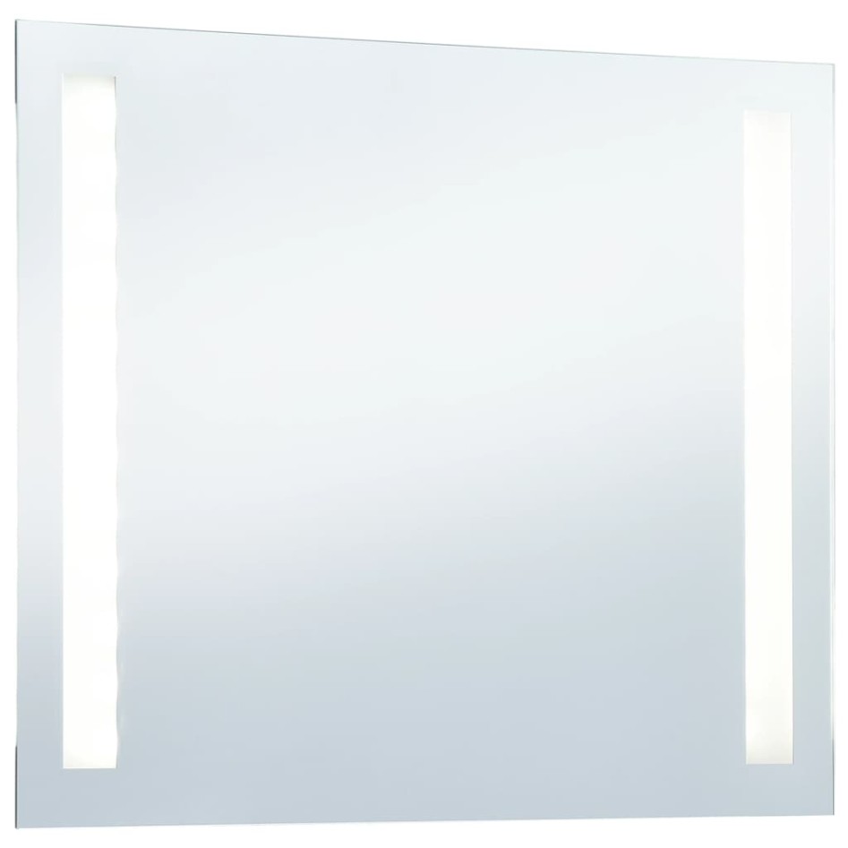 Espejo de pared de baño con LED 80x60