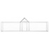 Gallinero acero galvanizado 5x1x1,5