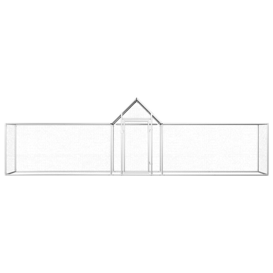 Gallinero acero galvanizado 5x1x1,5