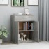 Aparador de madera contrachapada gris hormigón 60x30x75