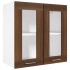 Armario colgante madera de ingeniería marrón roble 60x31x60