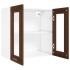 Armario colgante madera de ingeniería marrón roble 60x31x60
