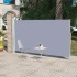 Toldo lateral retráctil de jardín gris160x300