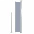 Toldo lateral retráctil de jardín gris160x300