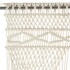 Cortina de macramé algodón 140x240