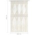 Cortina de macramé algodón 140x240