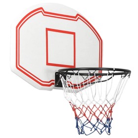 Tablero de baloncesto polietileno blanco 90x60x2