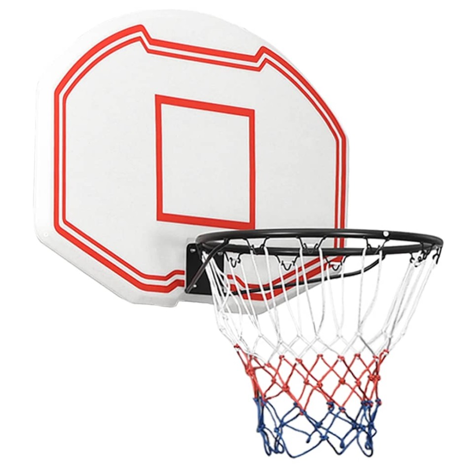 Tablero de baloncesto polietileno blanco 90x60x2