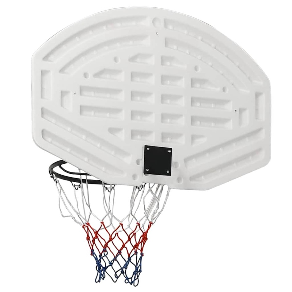 Tablero de baloncesto polietileno blanco 90x60x2