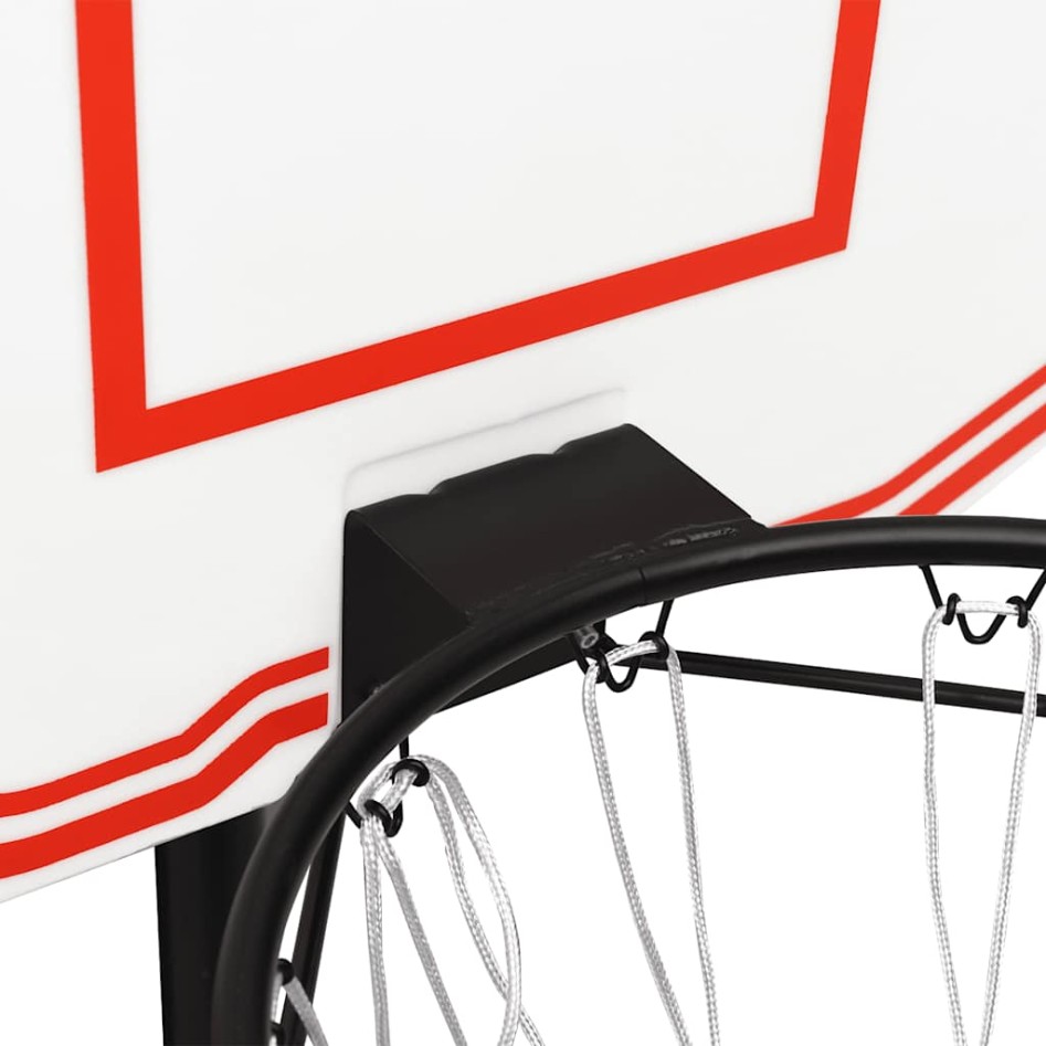 Tablero de baloncesto polietileno blanco 90x60x2