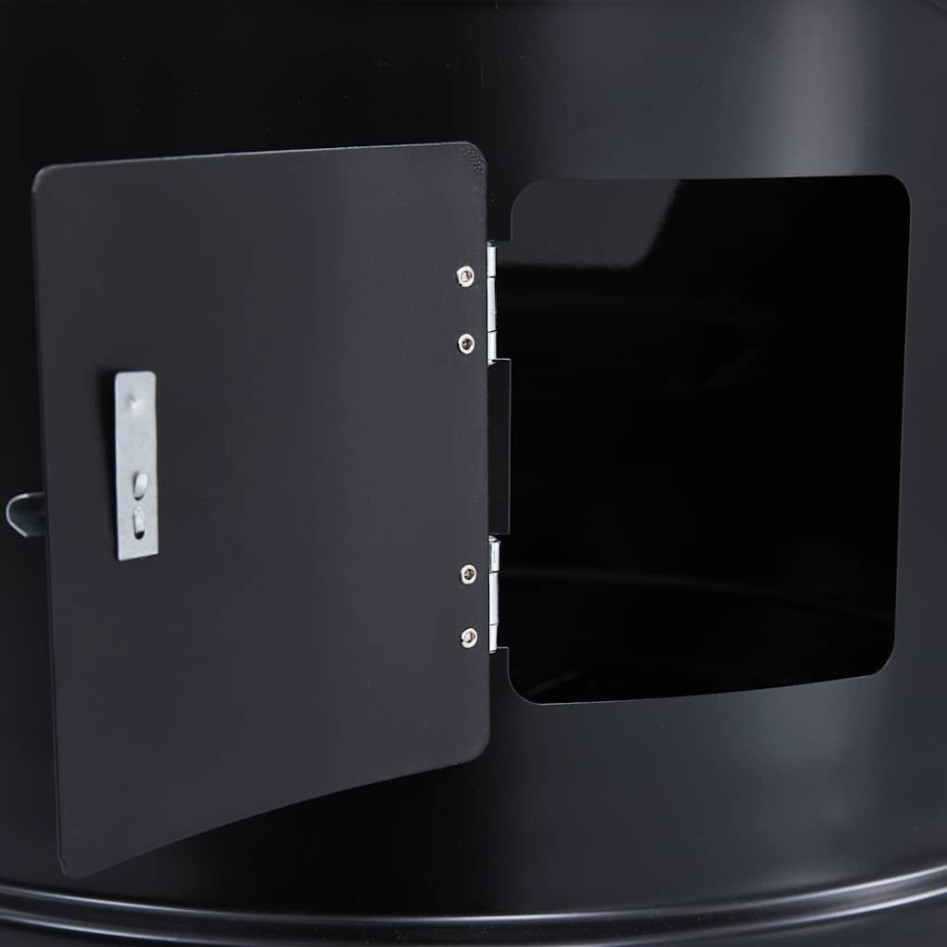 Barbacoa ahumador de carbón 3 en 1 40x80