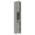 Armario baño madera contrachapada gris hormigón 30x30x183,5