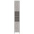 Armario baño madera contrachapada gris hormigón 30x30x183,5