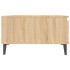 Mesa de centro madera contrachapada color roble 90x60x35